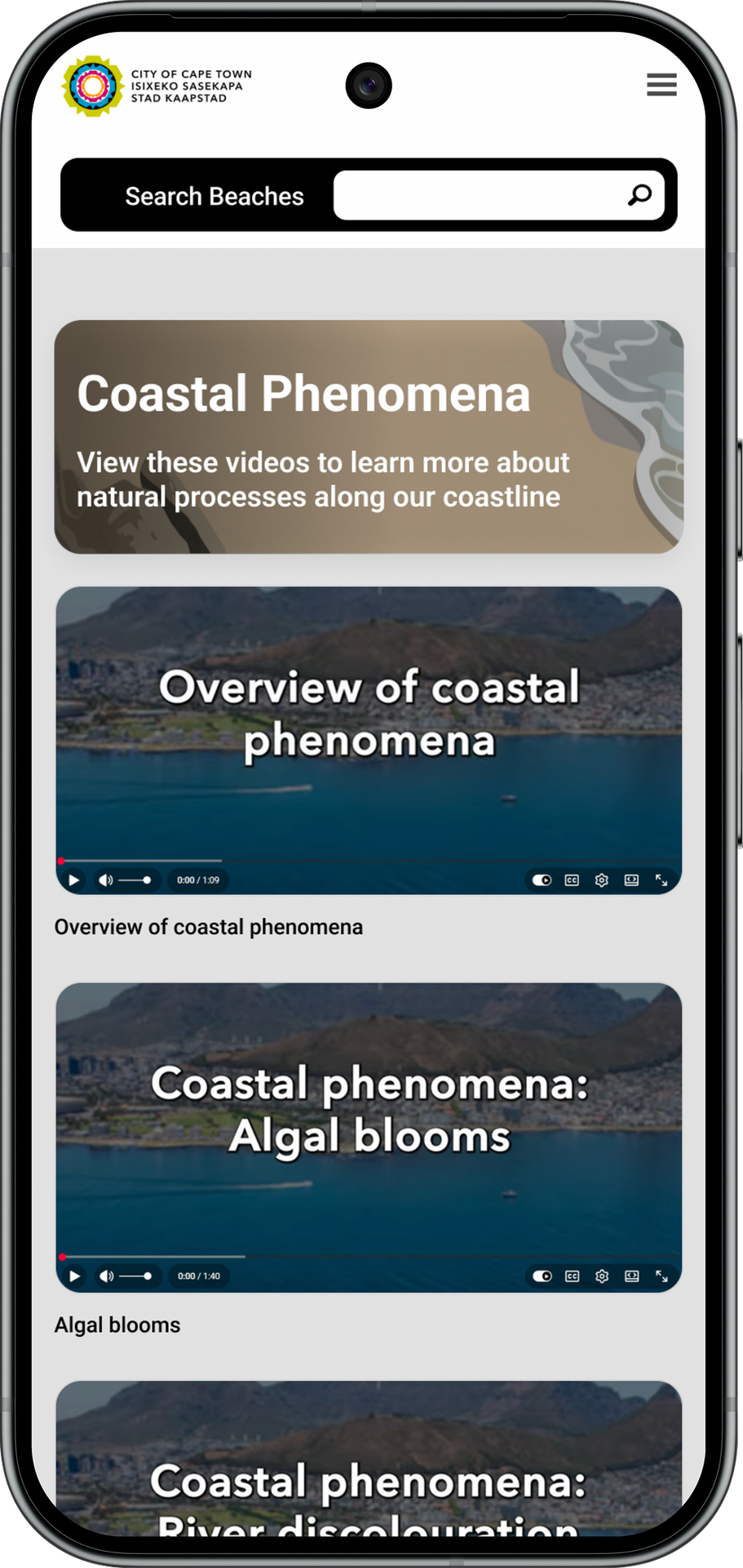 Coastal Phenomena